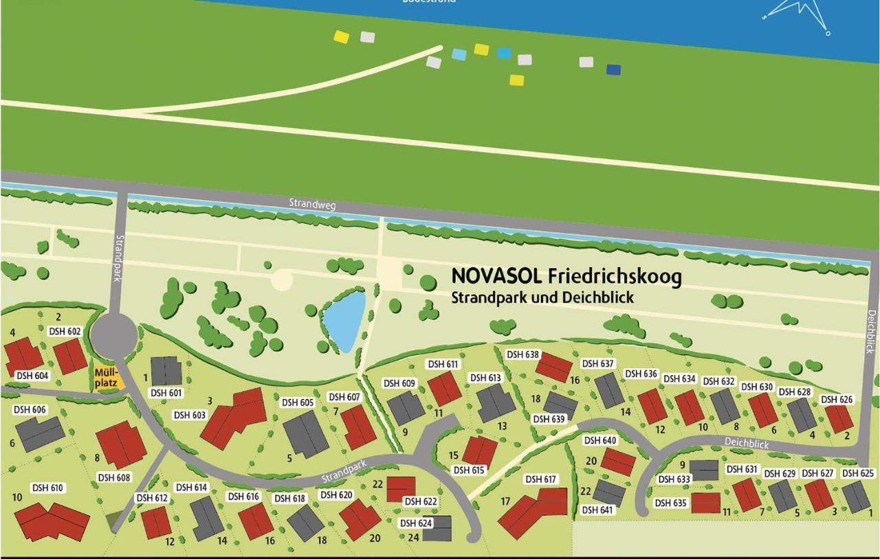 Villa Friedrichskoog-Deichblick 1 Exterior foto